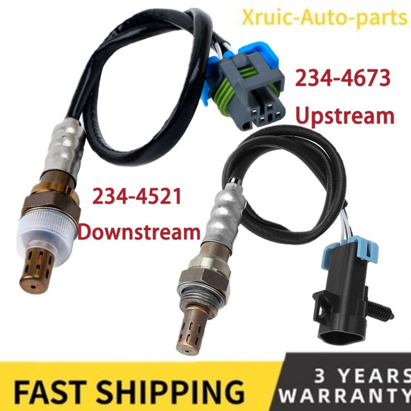 2pcs Oxygen O2 Sensor Up+Downstream For 2015 2016 2017 CHEVROLET EQUINOX 2.4L L4