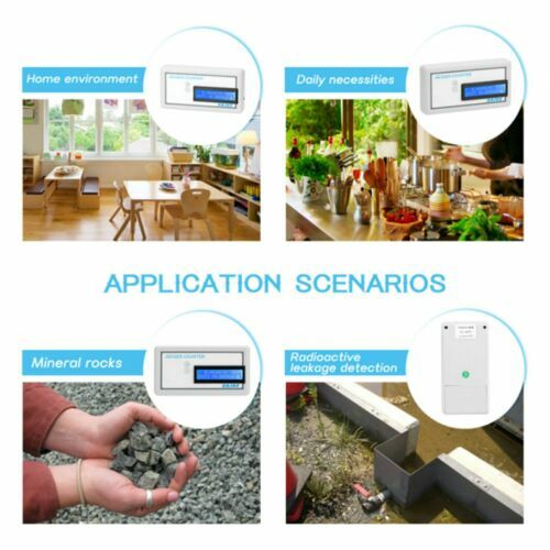 Portable Handle Geiger Counter GMV2 Assembled Nuclear Radiation Detector
