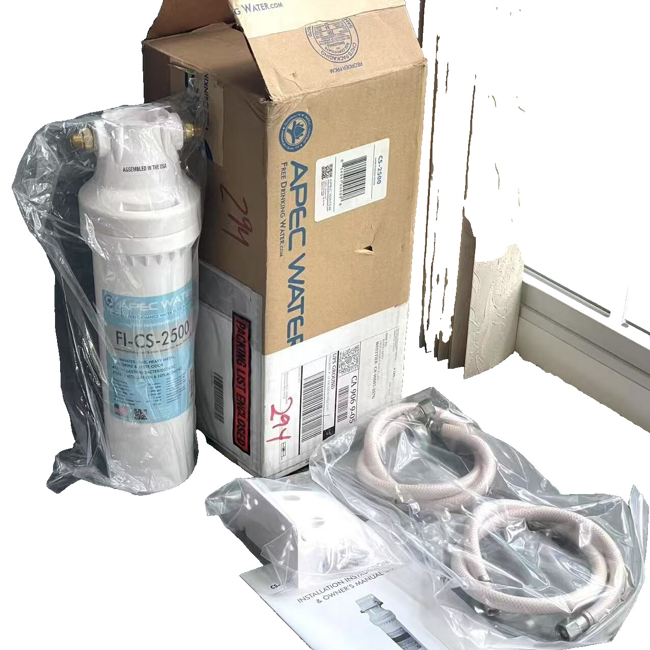 NEW!!! Systems FI-CS-2500 Replacement Filter for CS-2500 Water Filtration System