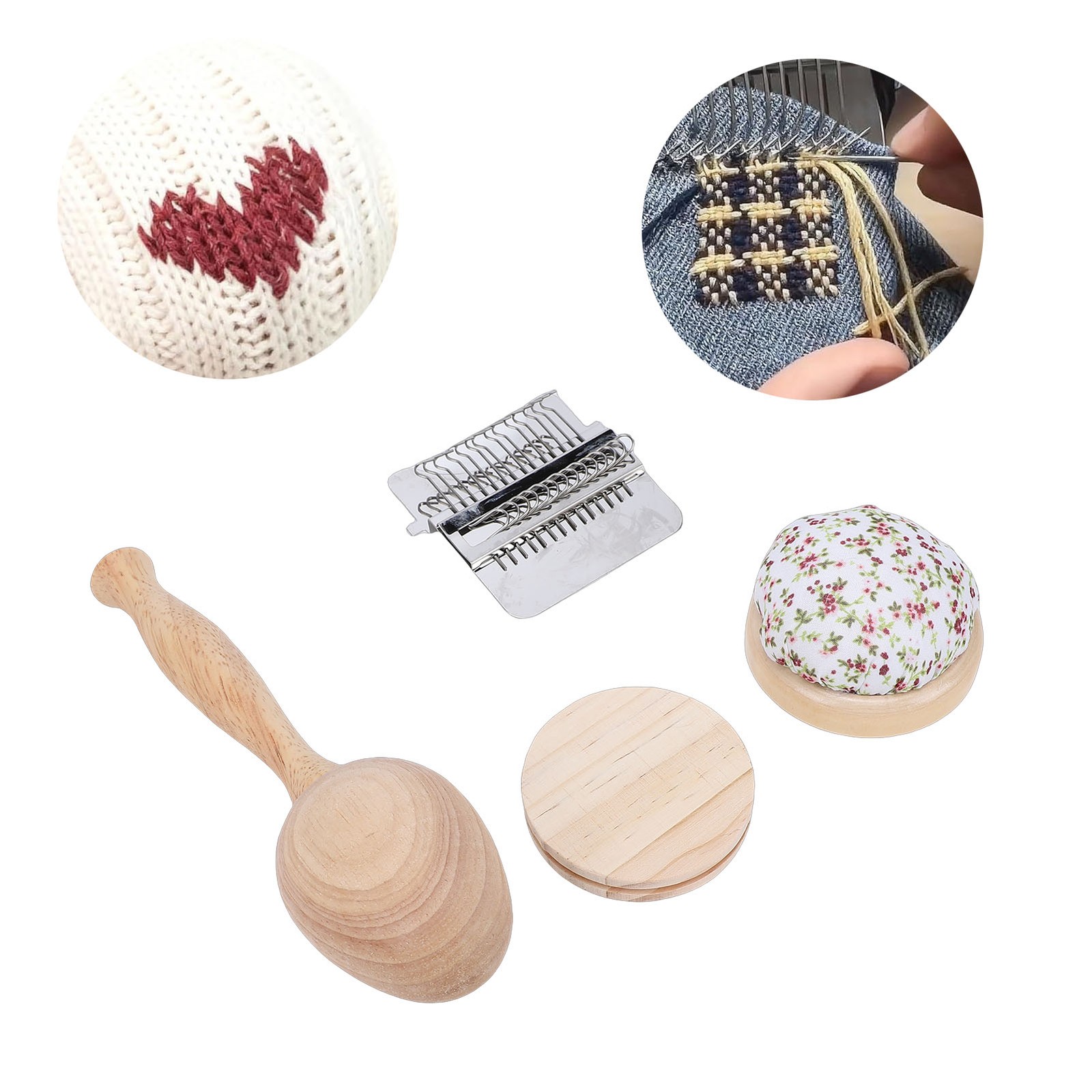 Mini Darning Tool Kit For Repairing Socks And Sweaters