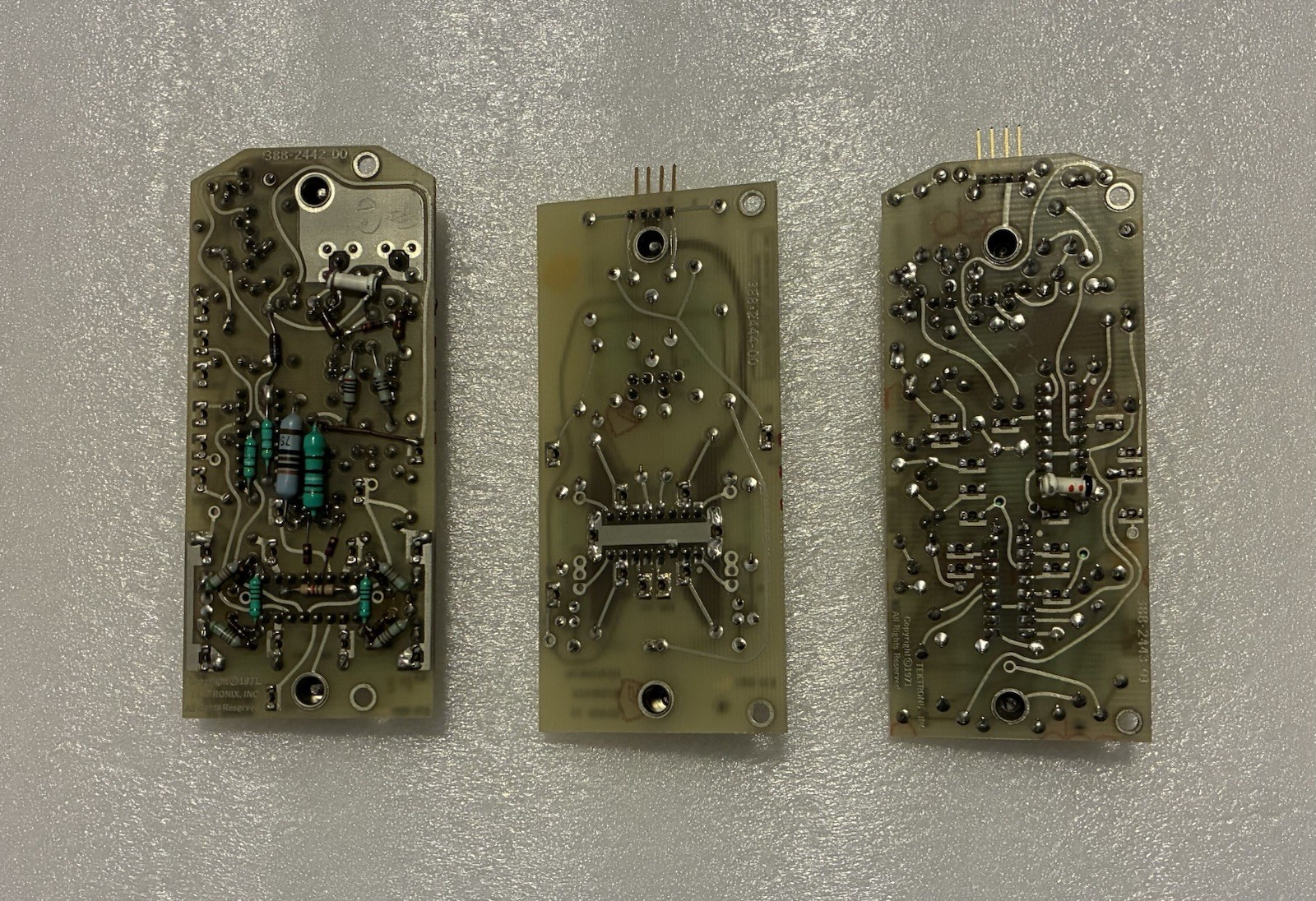 Tektronix 7704A Horizontal and Vertical Interface Boards