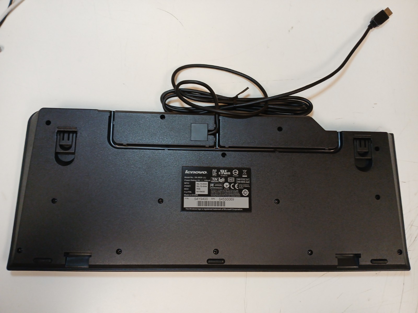 Lenovo Sk-8825 USB Keyboard - Black