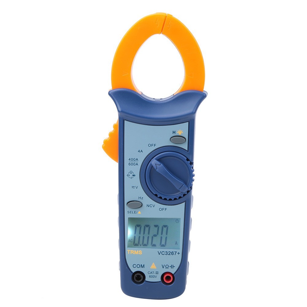 True for rms VC3267+ Clamp Meter with Auto Range Backlight and NCV for