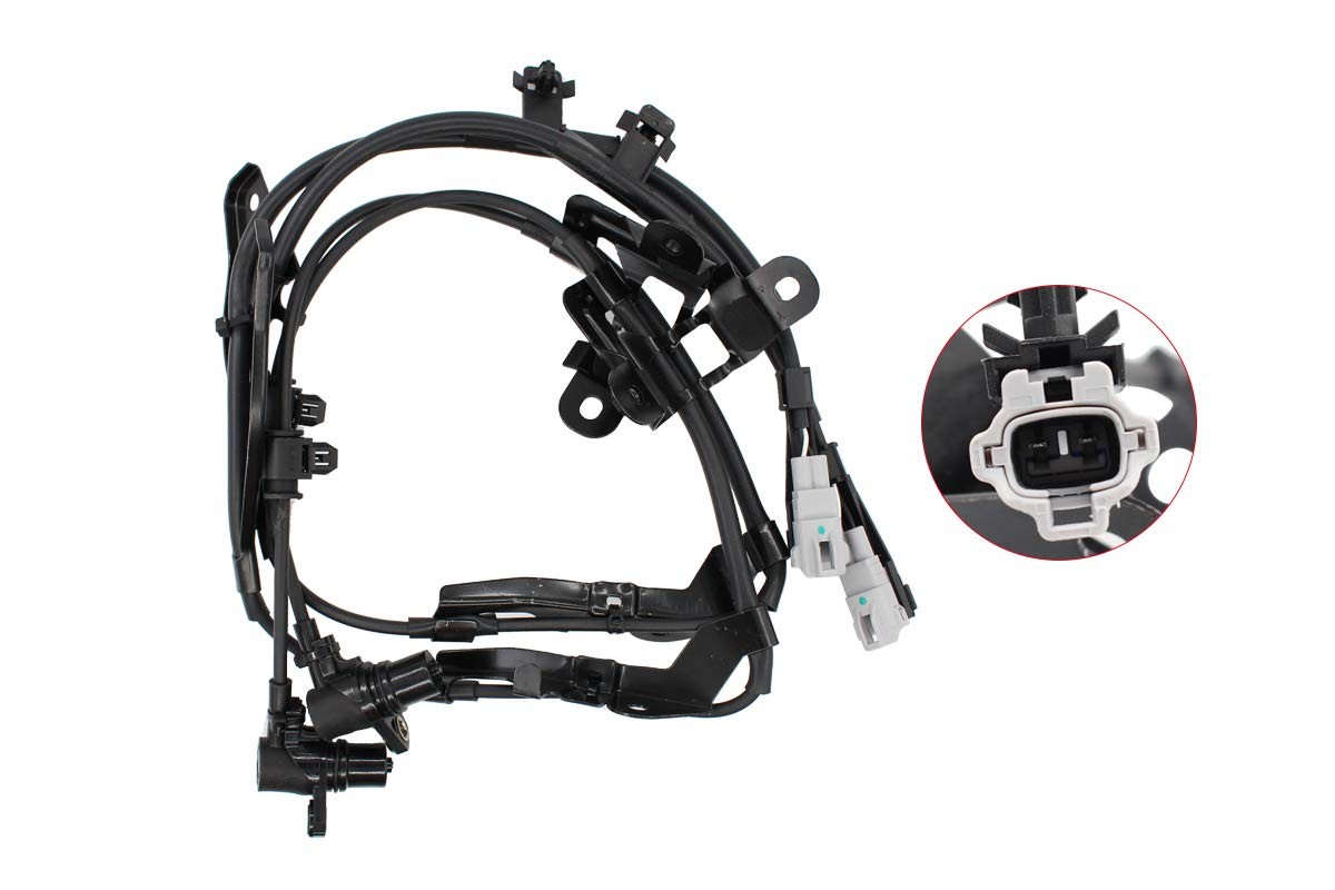 Pack of 2 Front Left Driver & Right Passenger Side ABS Wheel Speed Sensor for...