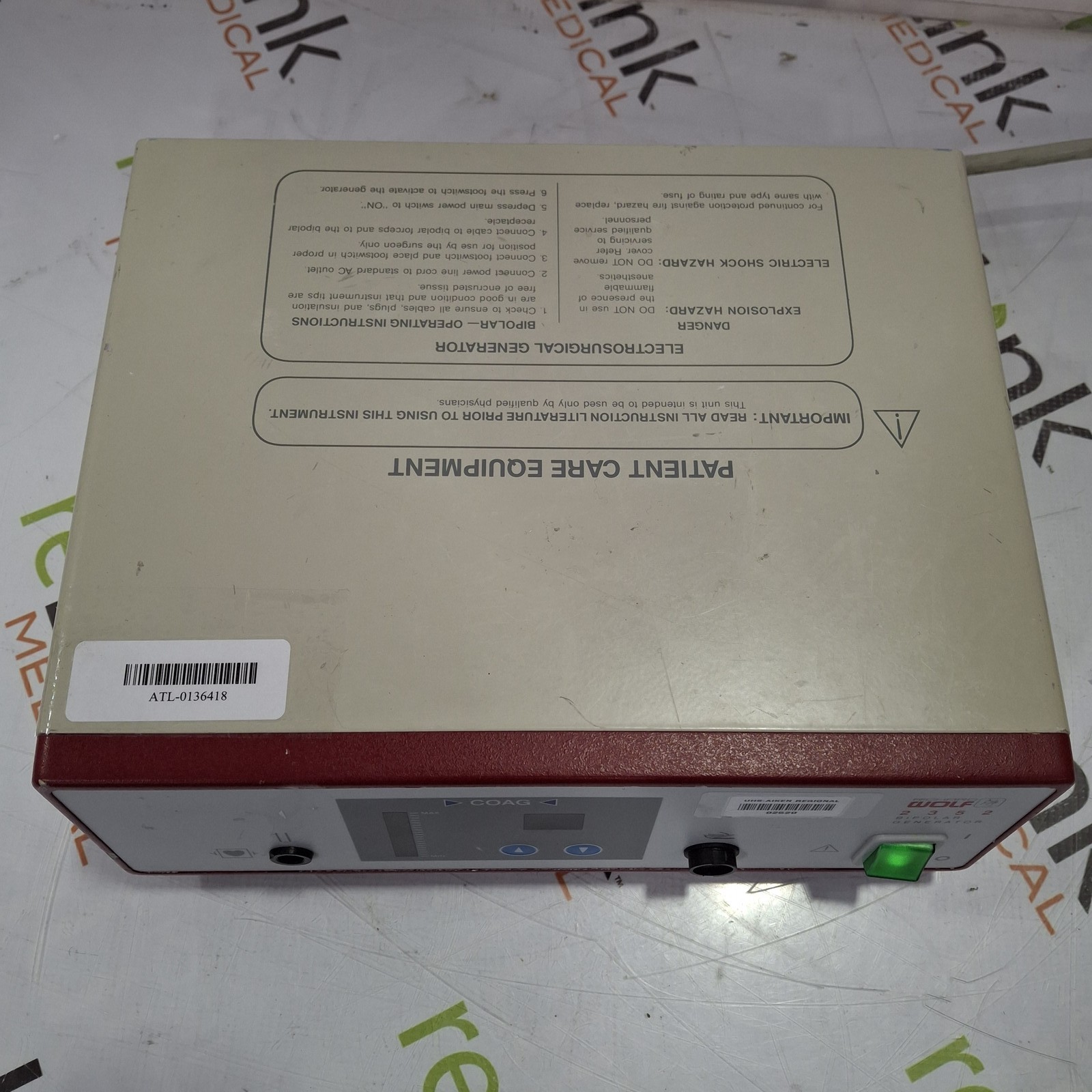 Richard Wolf 2352 Bipolar Generator