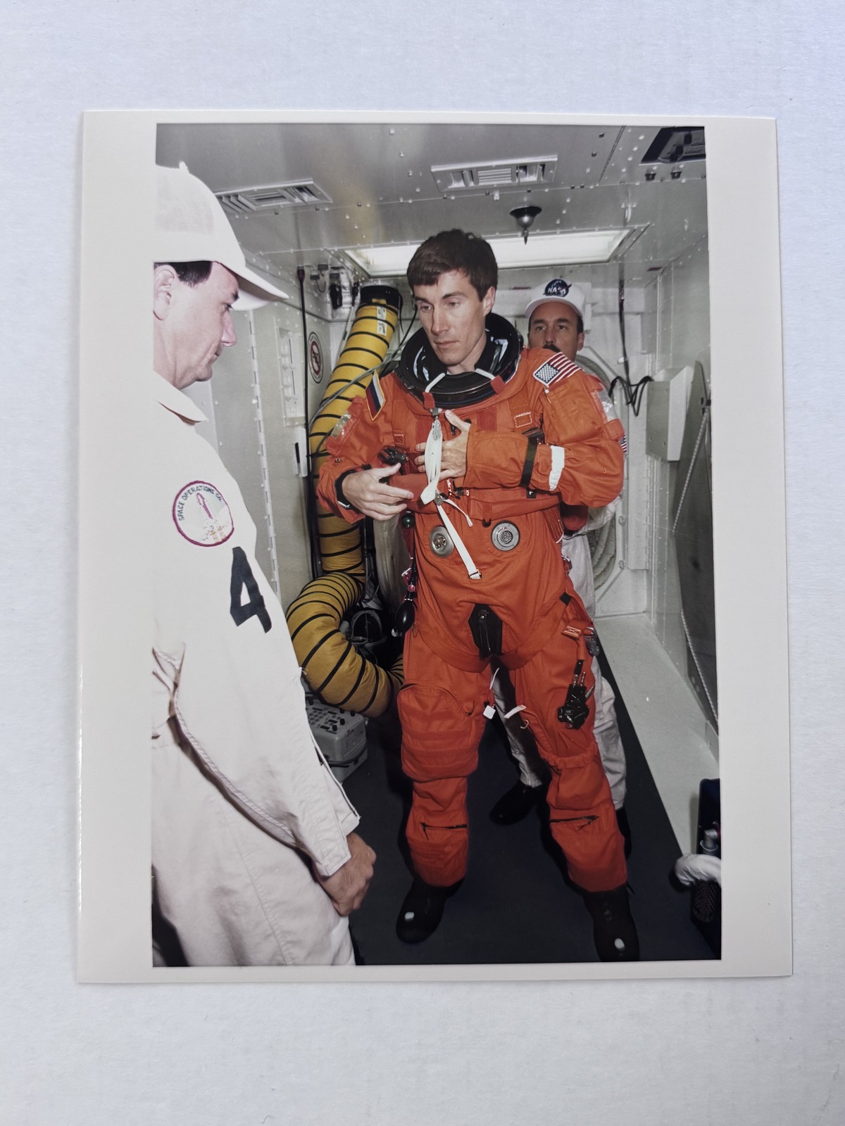 NASA STS-60 Sergei Krikalev at Pad 39A Press Photo