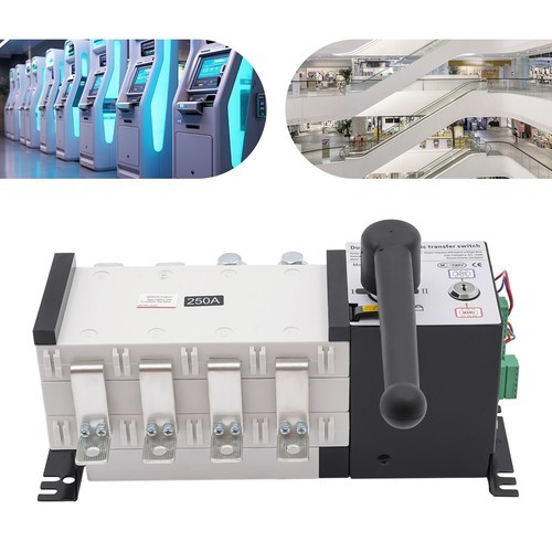 4-Pole Transfer Switch Dual Power Industrial Automatic Generator Transfer Switch