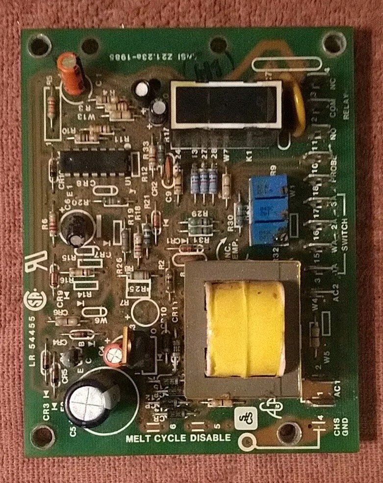 Frymaster Melt Cycle Disable Control Board Part No. 250-50008 or LR 54455