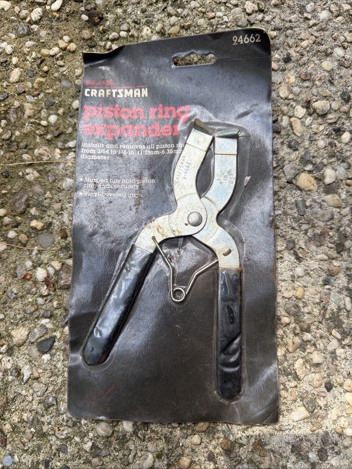 Vintage Sears Craftsman USA 9-4662 Piston Ring Expander Pliers RARE NEW