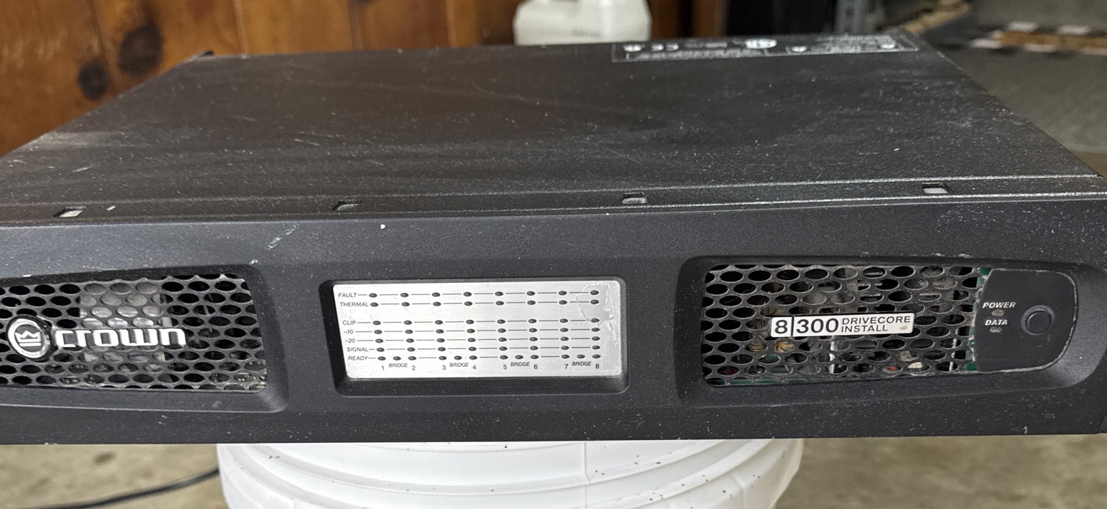 Crown Amplifier 8 300 Drivecore