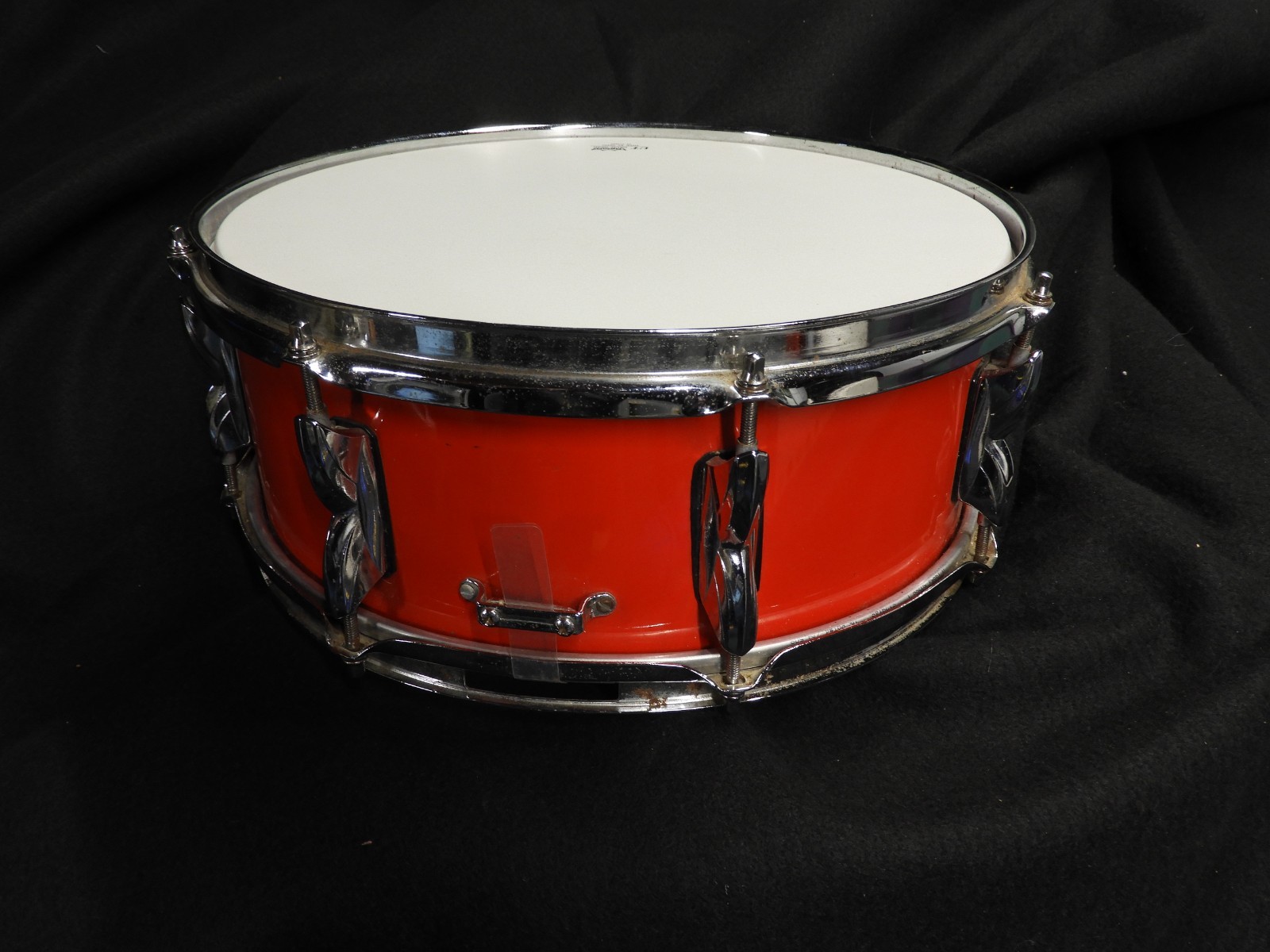 Vintage Premier Snare Drum - 14 X 5.5 - 8 Lugs - Made In England - Red - VG