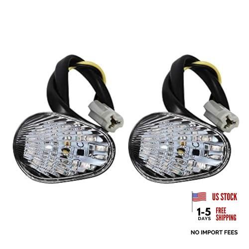 Motorcycle Turn Light, Flush Mount Turn, 1 Pair Amber Motorcycle LED Clear