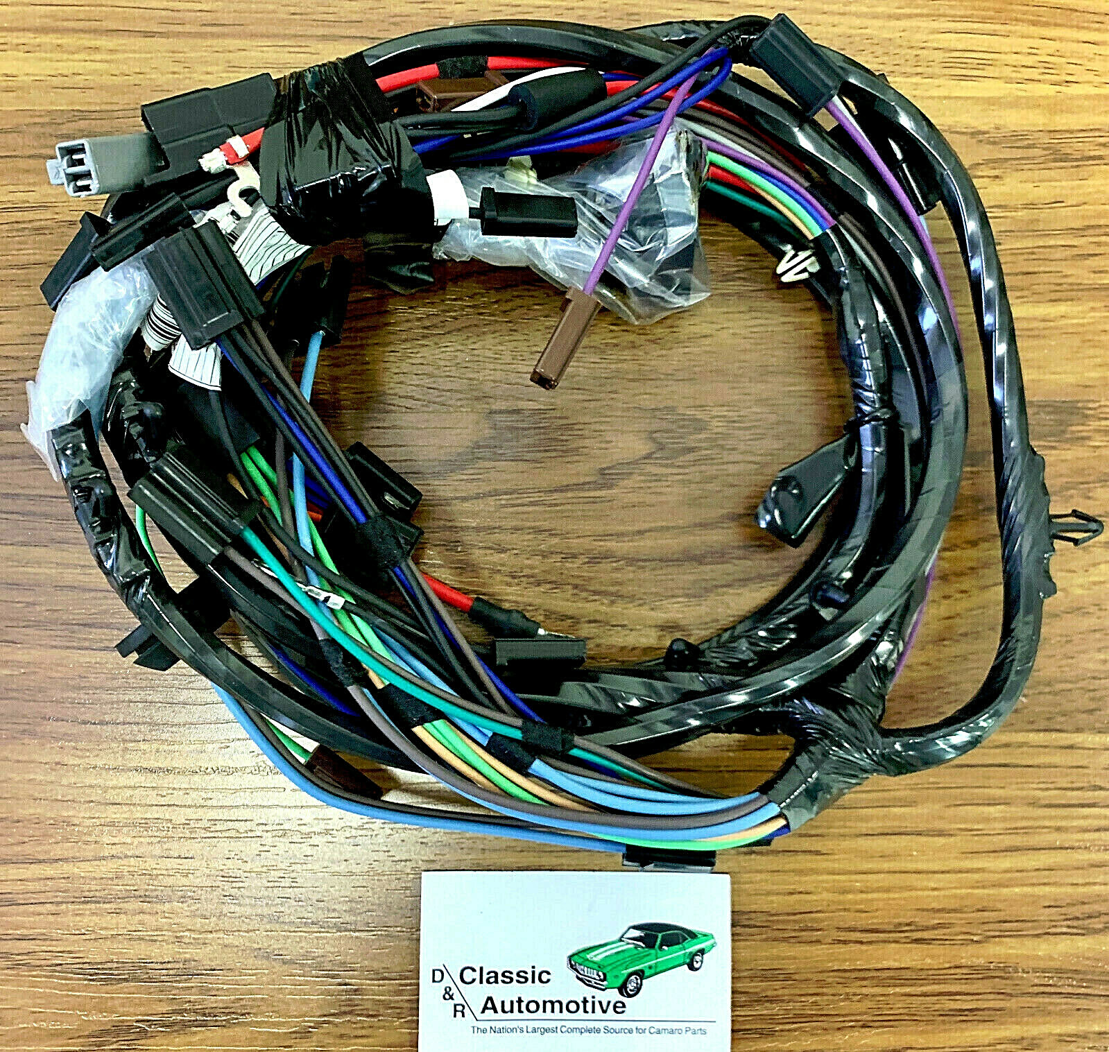 Head Lamp Wiring Harness MADE IN USA 67 Camaro RS  Rally Sport  V8 no gauges