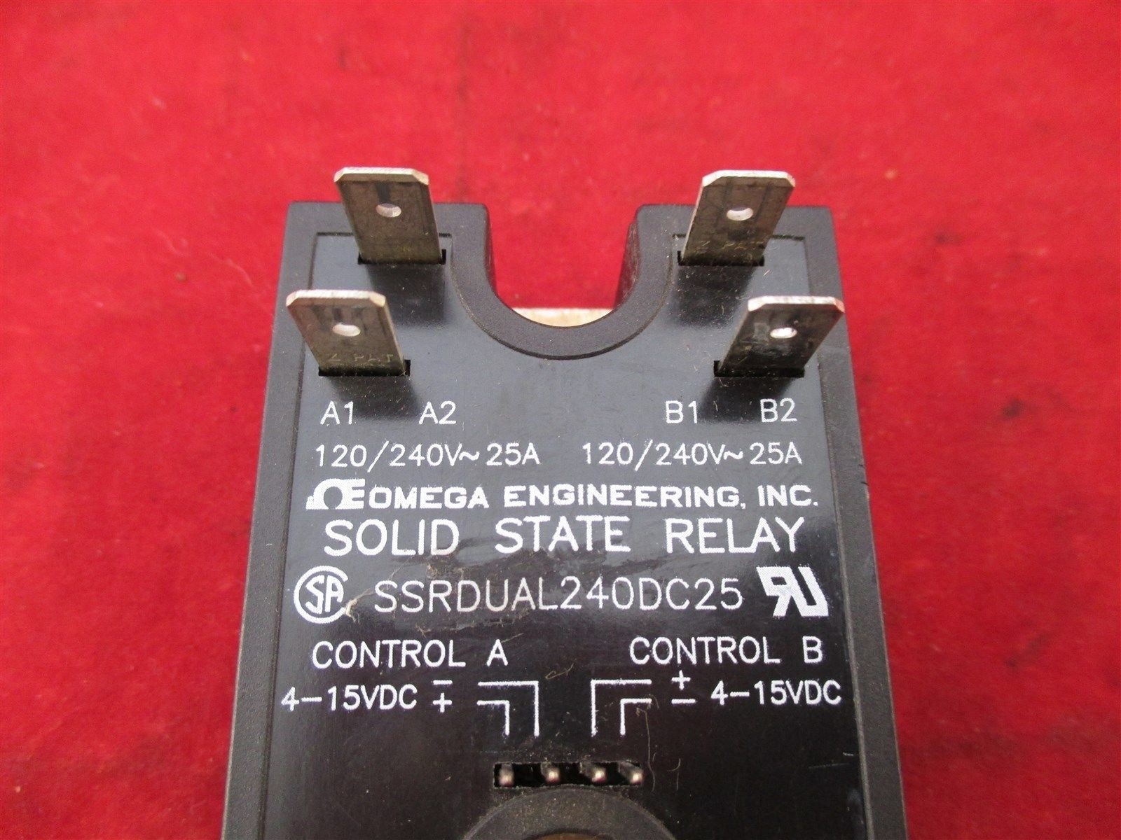Omega SSRDUAL240DC25 Solid State Relay