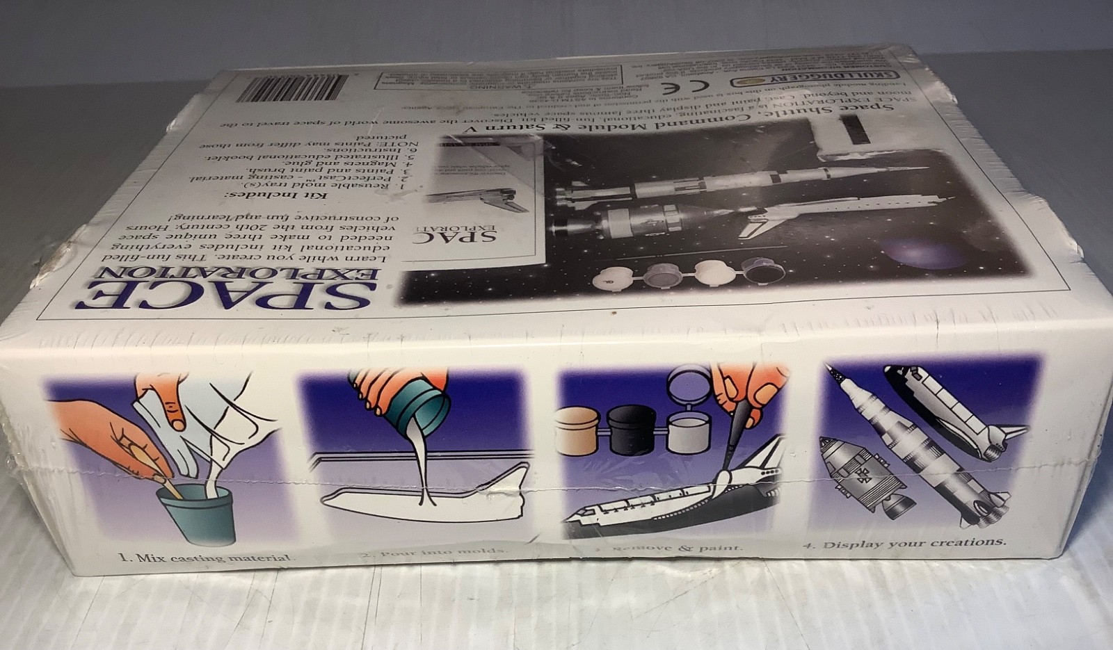Eyewitness Kits Shuttle Apollo Model Space Exploration Casting NEW SEALED Model