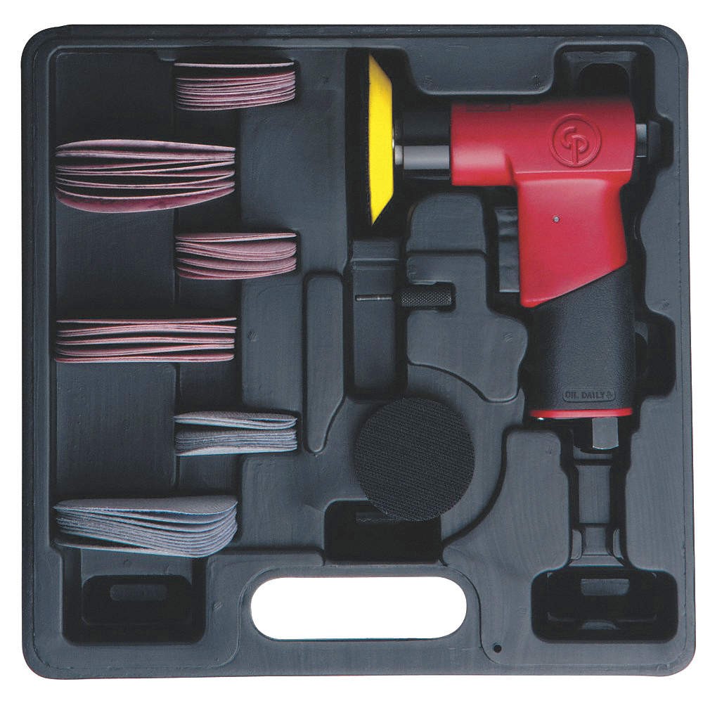 CHICAGO PNEUMATIC CP7200S Air Random Orb Sander,0.2HP,2 and 3In. 11C917