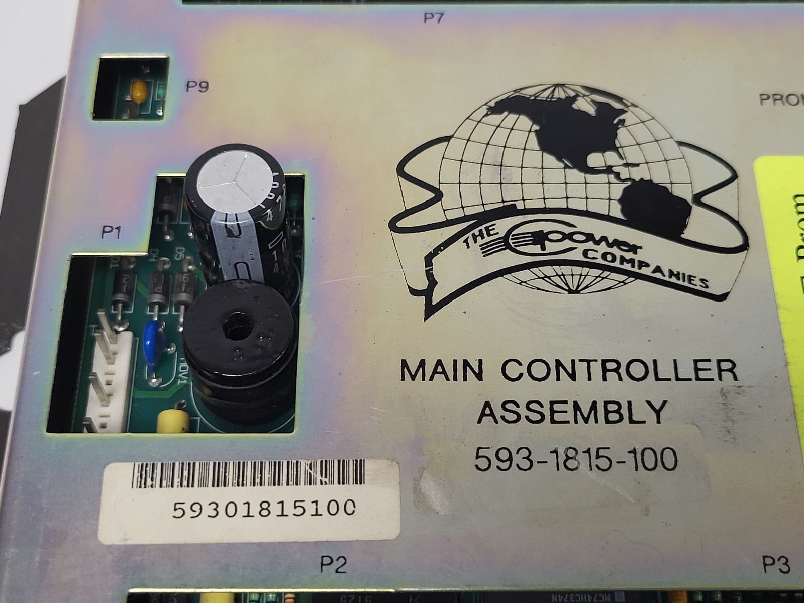 Vending Machine Main Controller Board 593-1815-100 Parts (Untested)