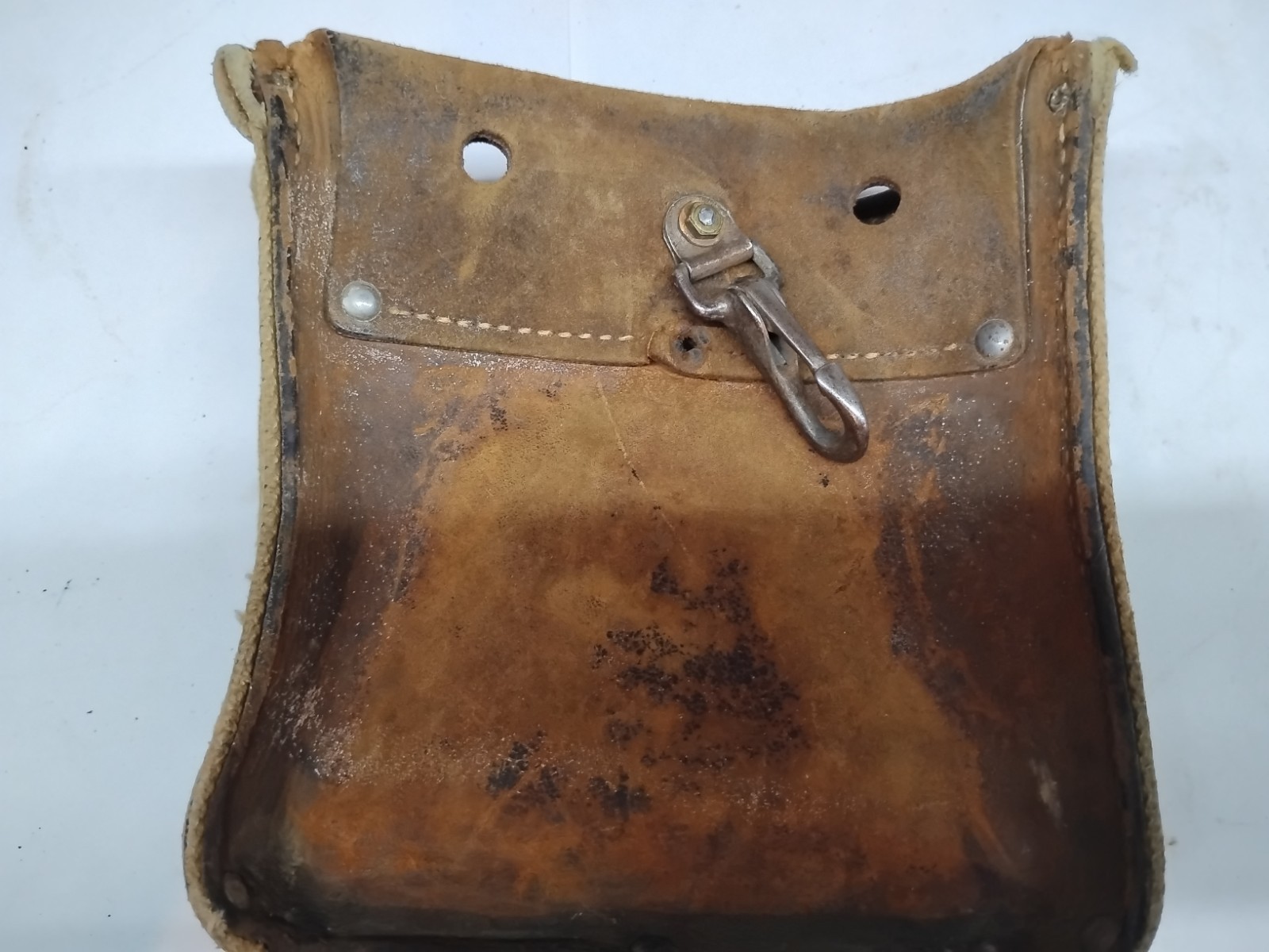 Vintage Bashlin -Lineman Climbing Gear -Tool Pouch -Hoops - Open Pouch