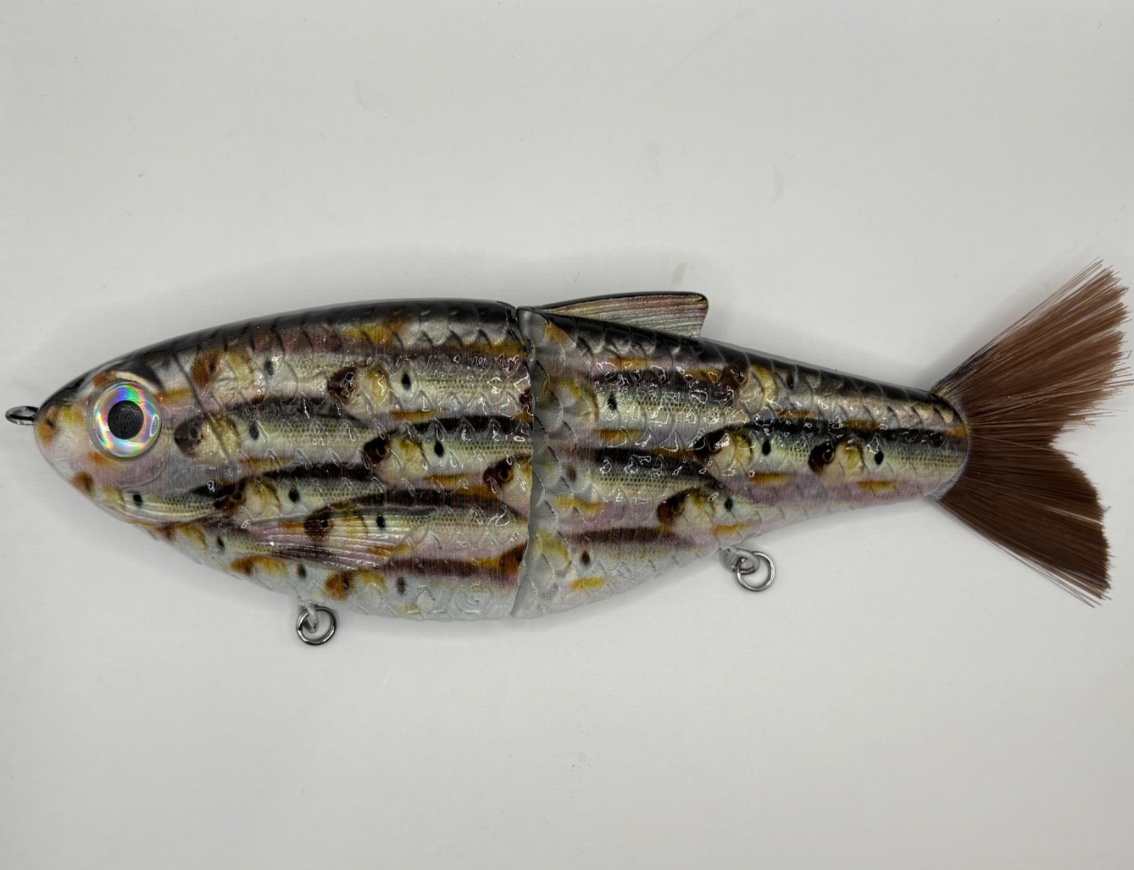 TYG Silencer Shad Glide bait swimbait custom 7 inch Schools Out NEW