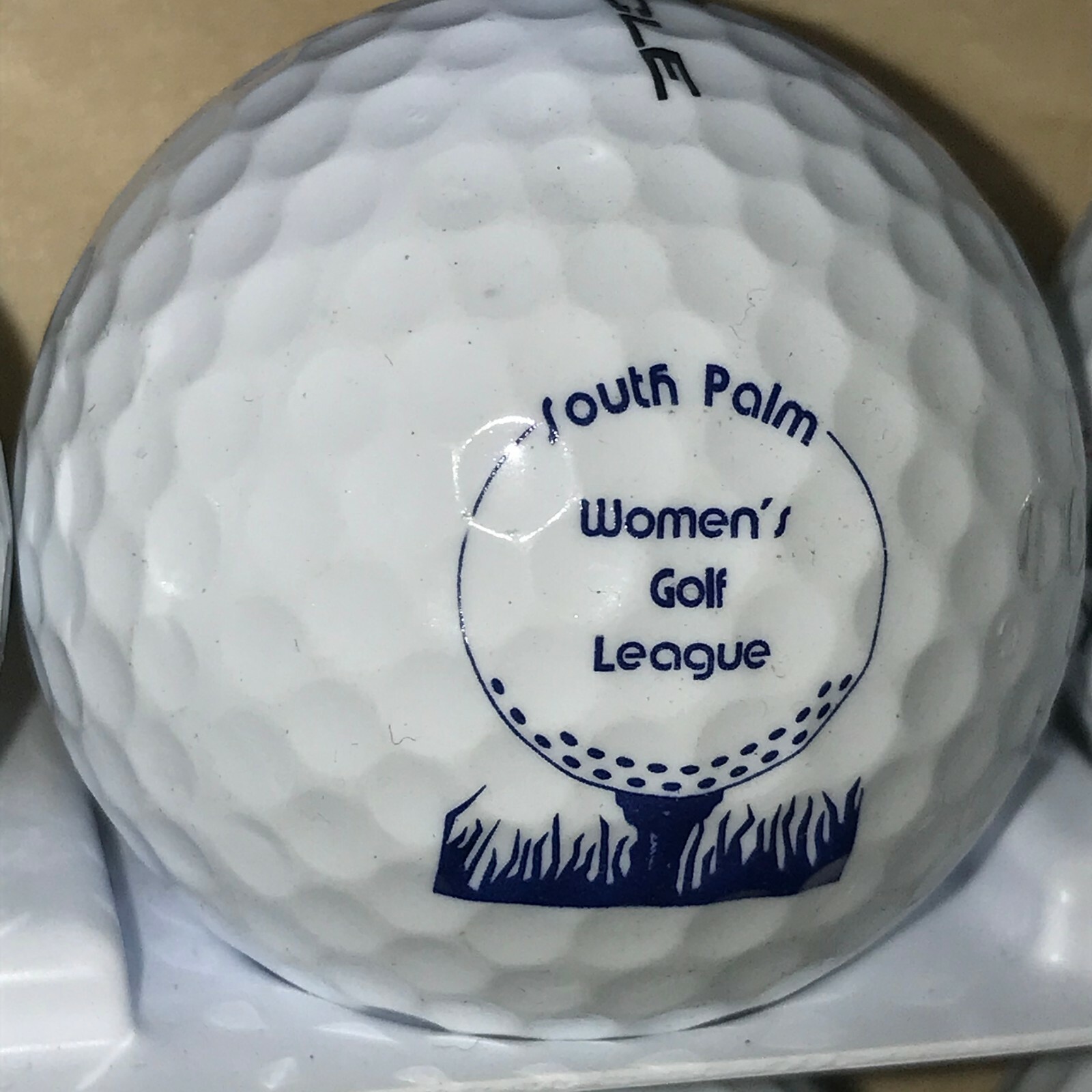 South Palm Women's Golf League Logo Golf Ball (H-13-6) - 1ct