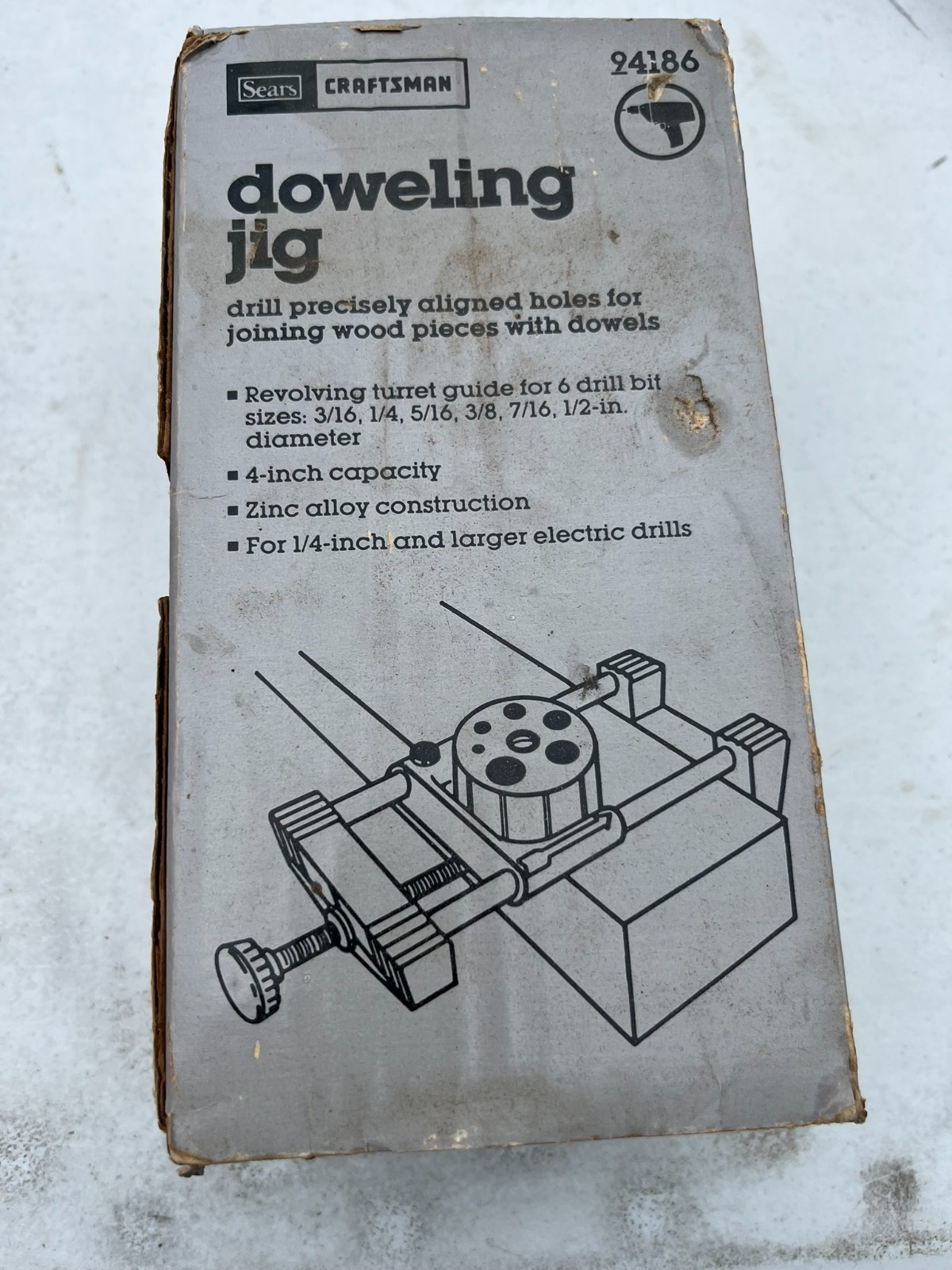 Vintage Craftsman 9-4186 Dowleing Jig