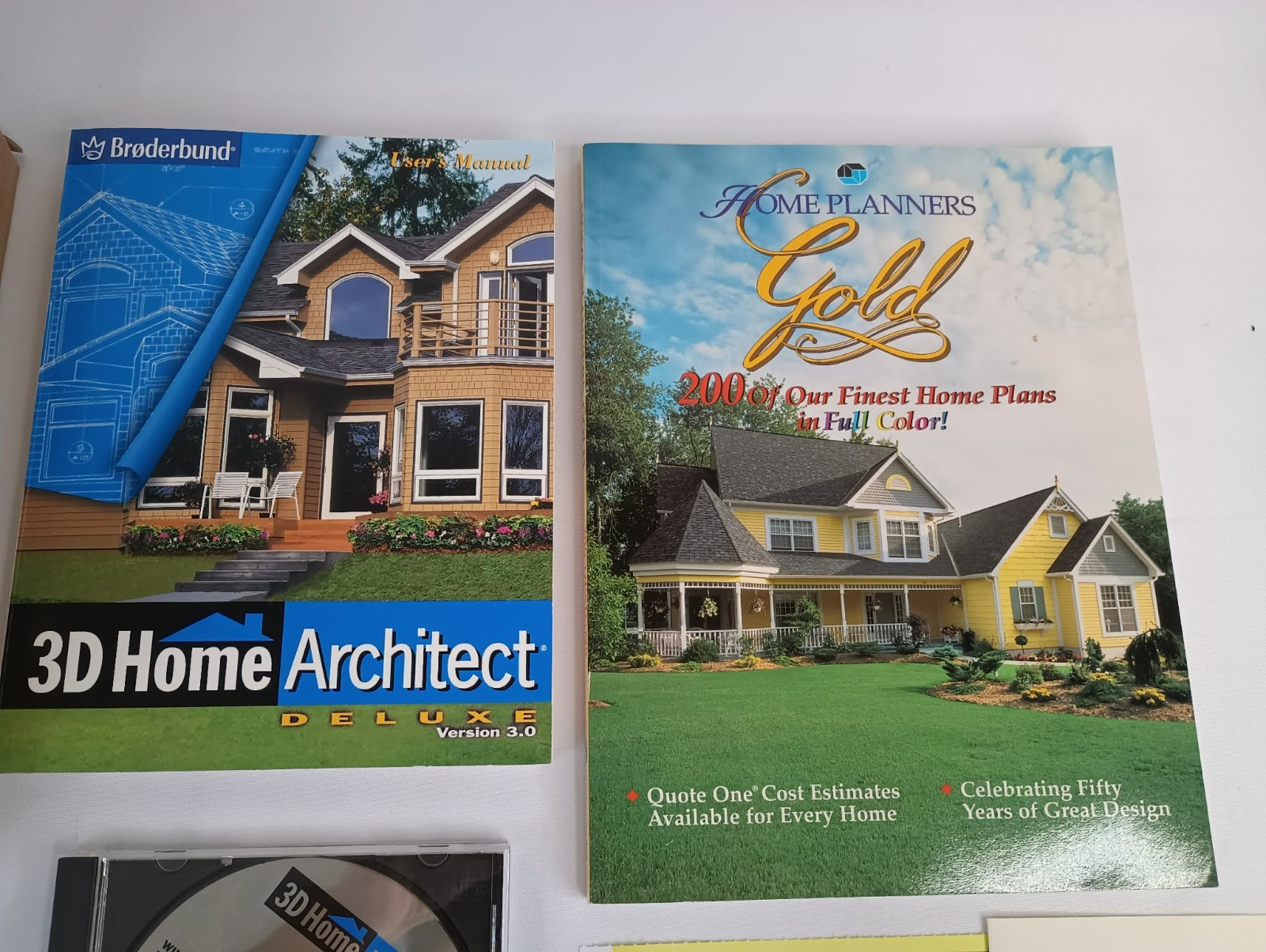 Broderbund 3D Home Architect Deluxe 3.0 CD Windows PC Big Box Complete