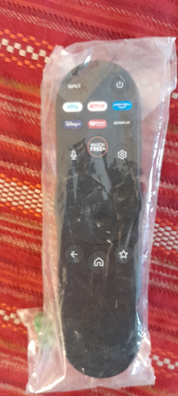 ORIGINAL Vizio XRT270 voice TV remote VHD24M‑08D24fM‑K01 D32fM‑K07 D40fM‑K09