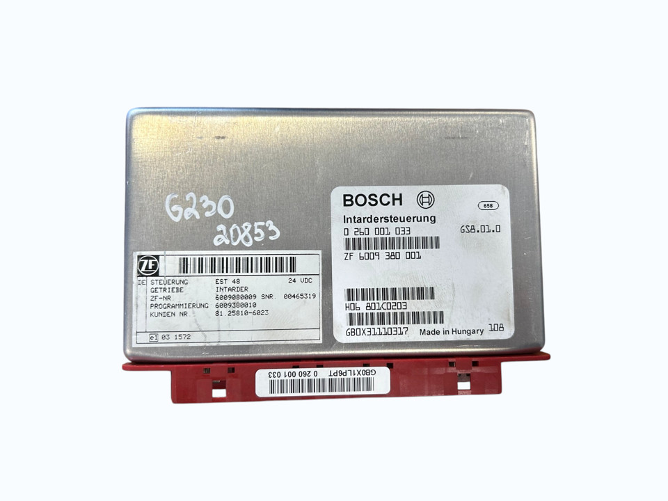 Control unit 81258106023 intarder MAN Trucks TGX I 2013