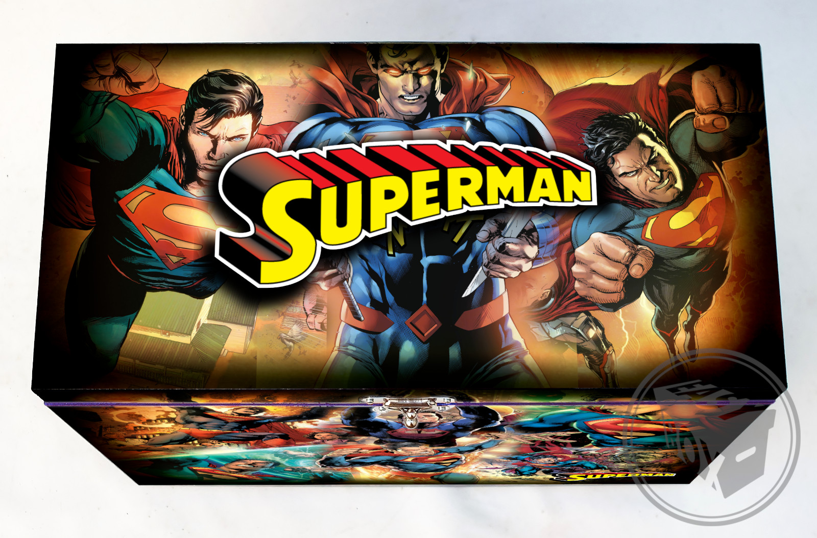Superman - Large Comic Book Hard Box Chest MDF