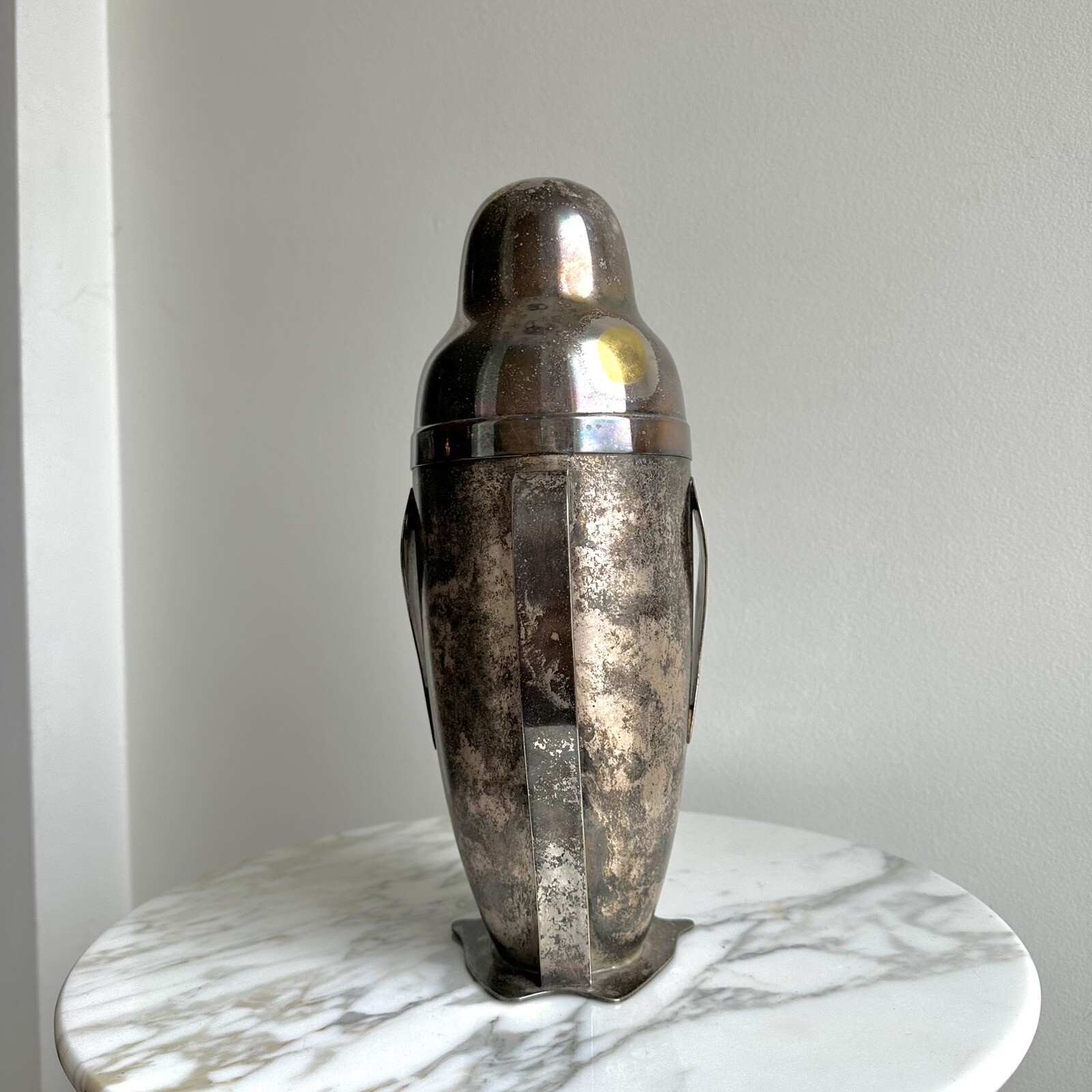 1930s Authentic NAPIER Penguin Martini/Cocktail SHAKER-Post Prohibition Era