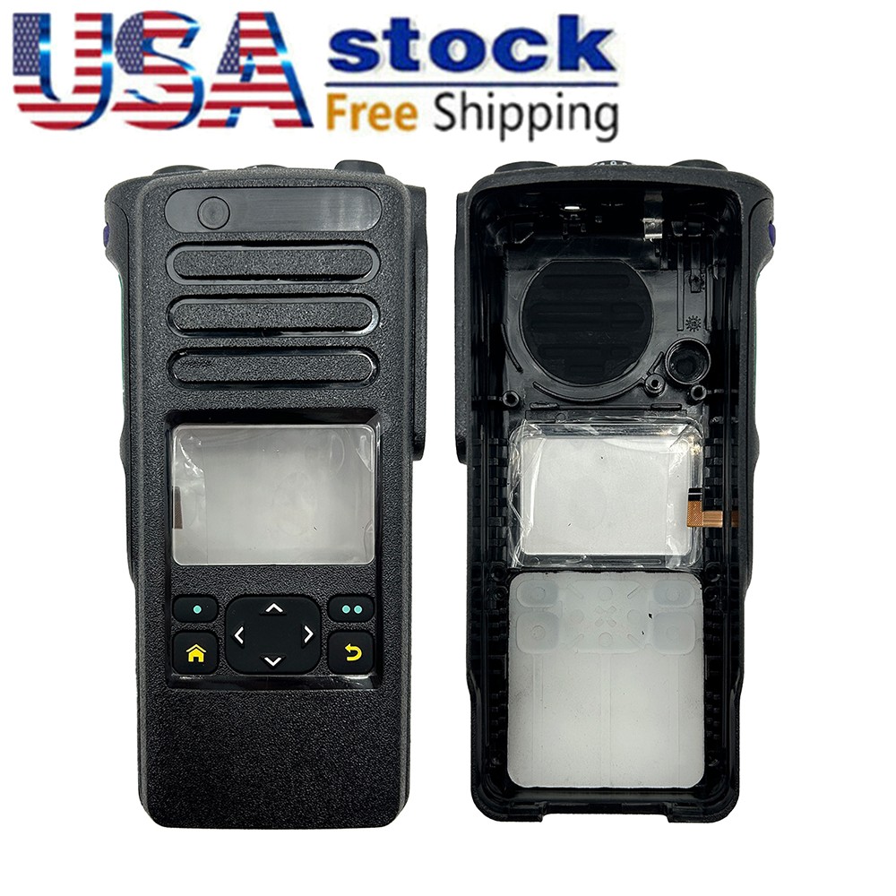Replacement Front Housing Case Cover For APX900 Limited-keypad Radio Black