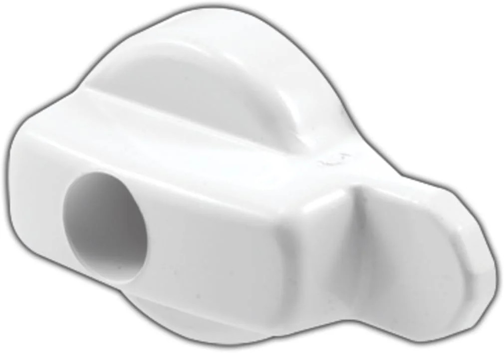 Andersen Screen Door Latch in White 1991 to Present