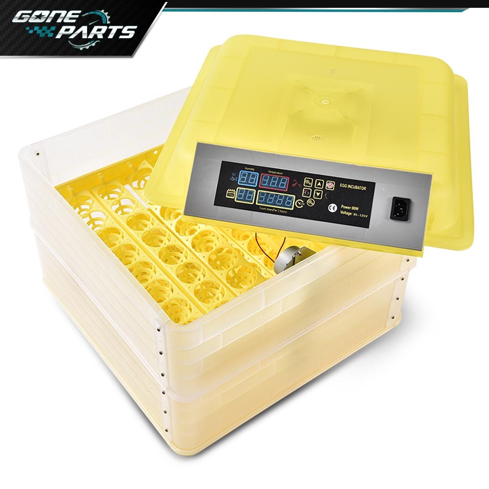 New Digital Hatcher Breed Warmer Auto Temperature Control 96 Grid Incubator