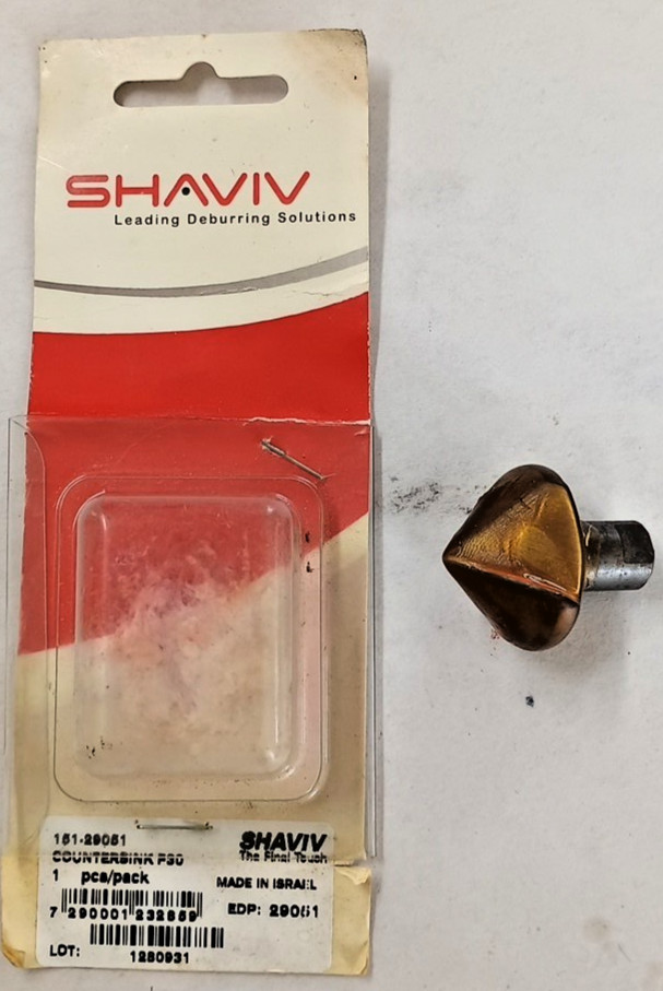 Shaviv F30 Countersink Deburring 1-1/4"