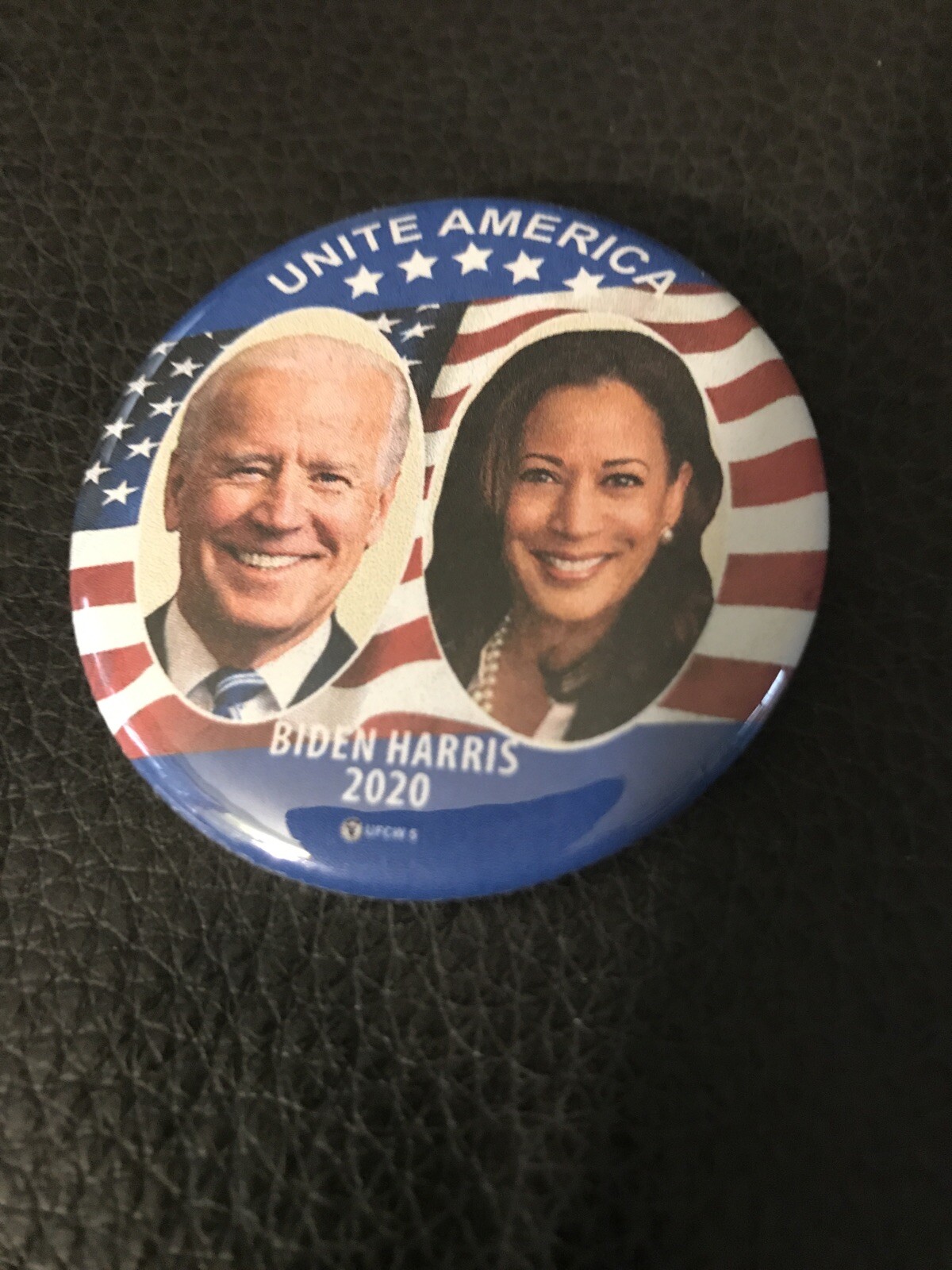 Nice Joe Biden Kamala Harris 2020 Canpaign Picture Button