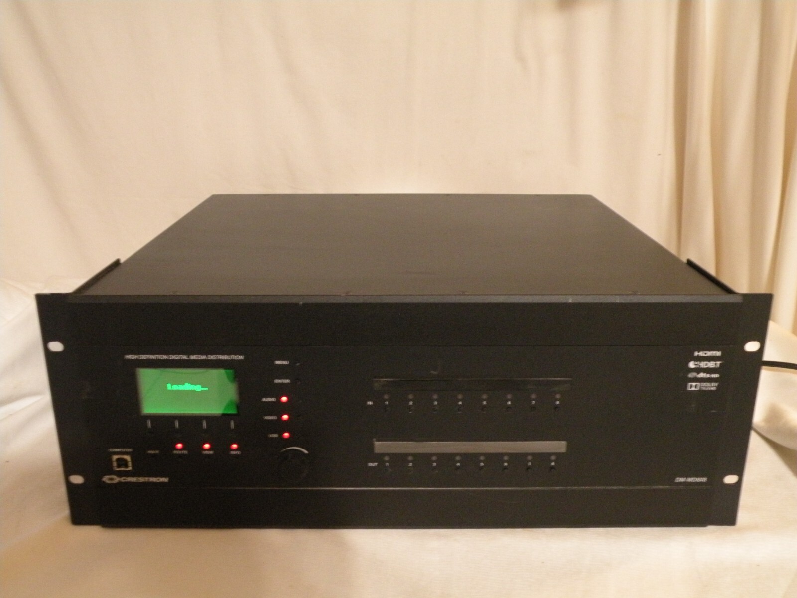 Crestron DM-MD8x8, High Definition Digital Media Distribution, Matrix Switcher