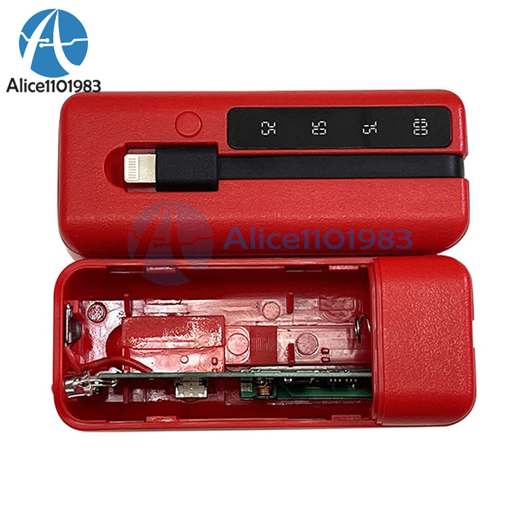 Micro/Type-C USB Power Bank Case Battery Charger DIY For 18650/18700/20700/21700