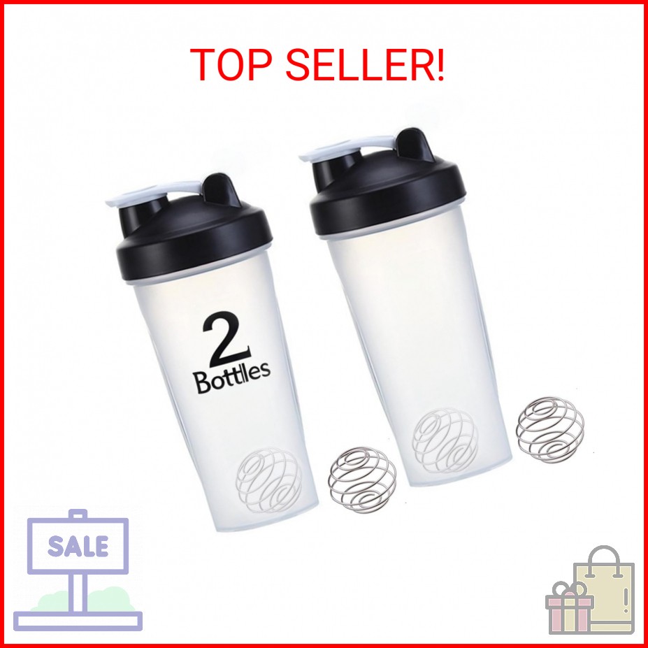 otylzto 2 Pack 28 oz Shaker Bottles for Protein Mixes, Protein Shaker Bottle wit