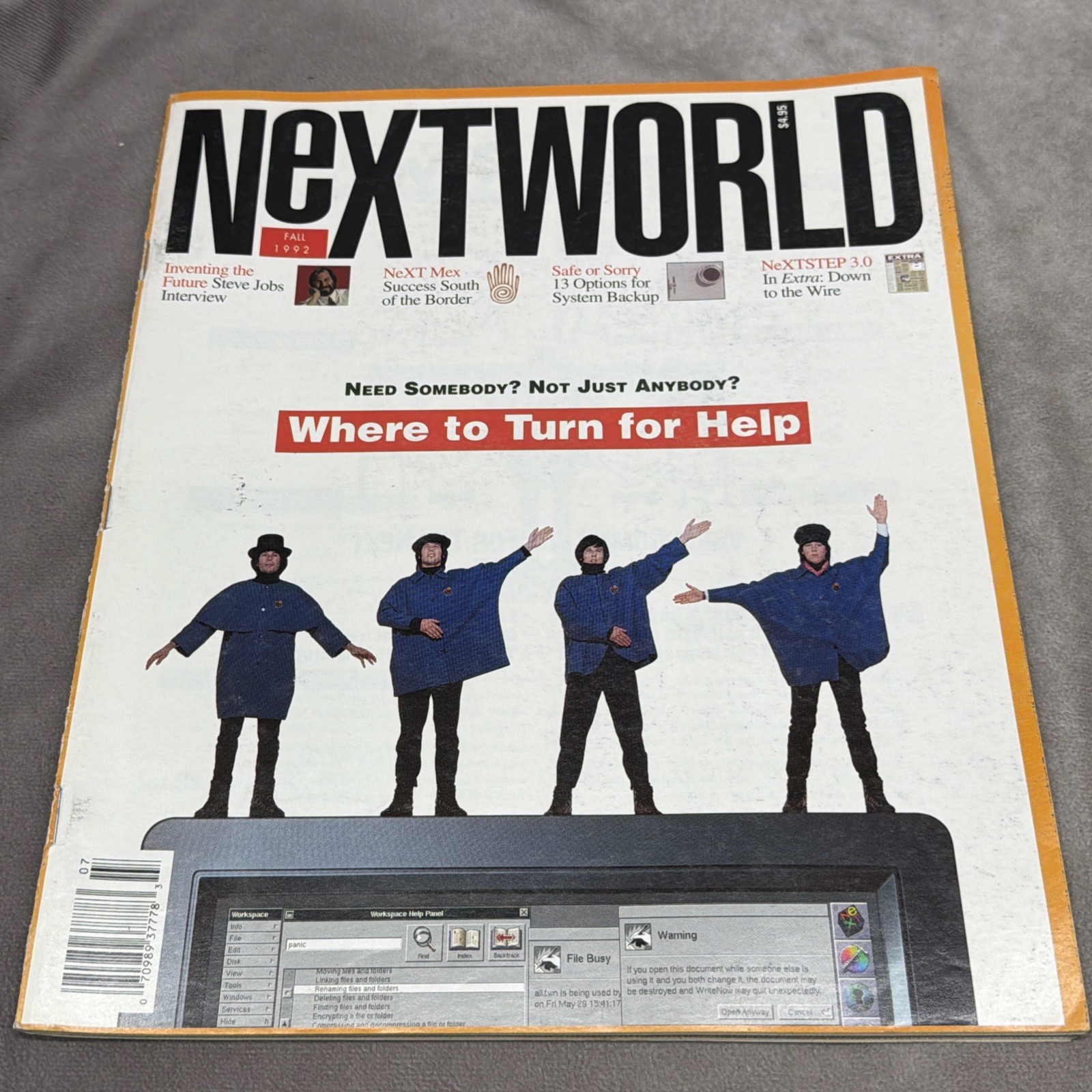 NextWorld Magazine Fall 1992 Next Computer Steve Jobs Company