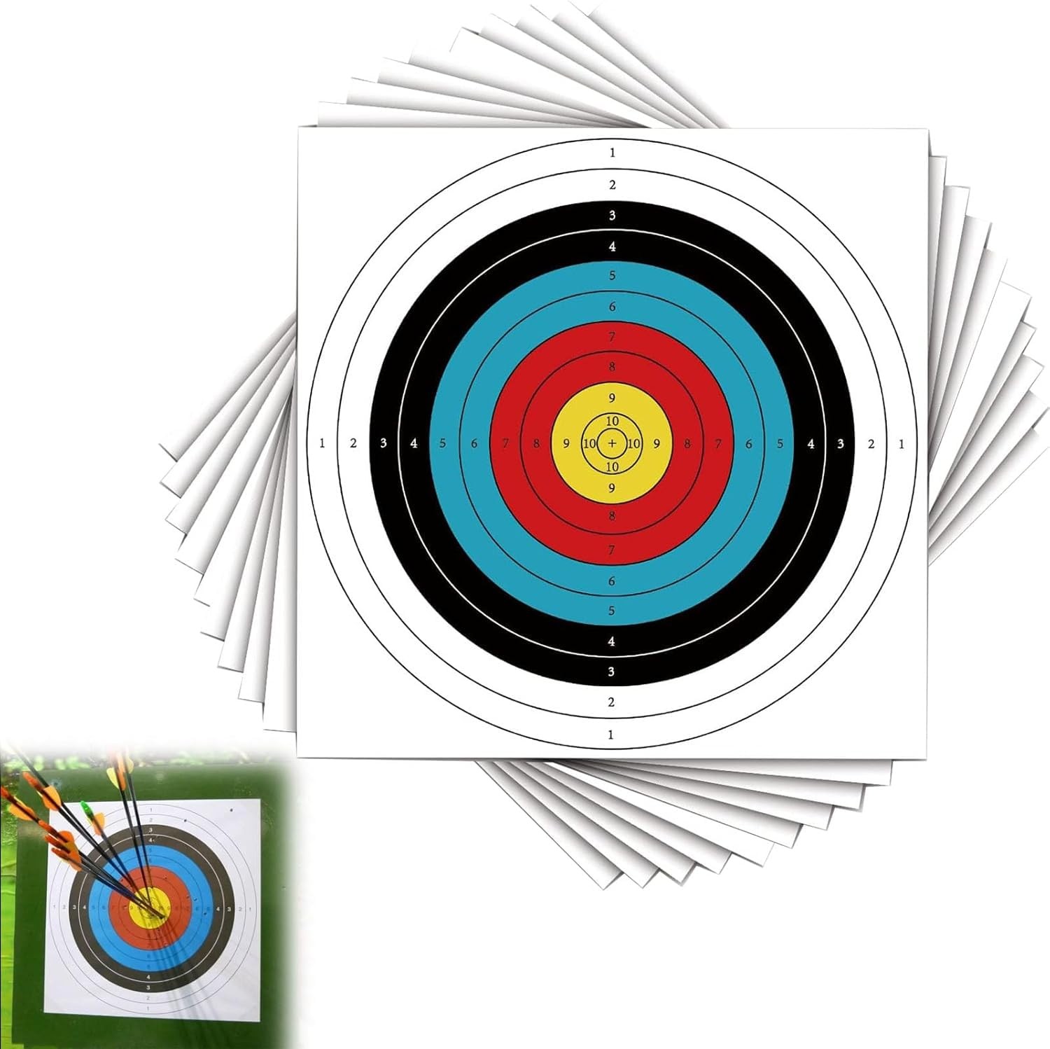 Target Archery, Archery Target Face, Archery Target Pap...