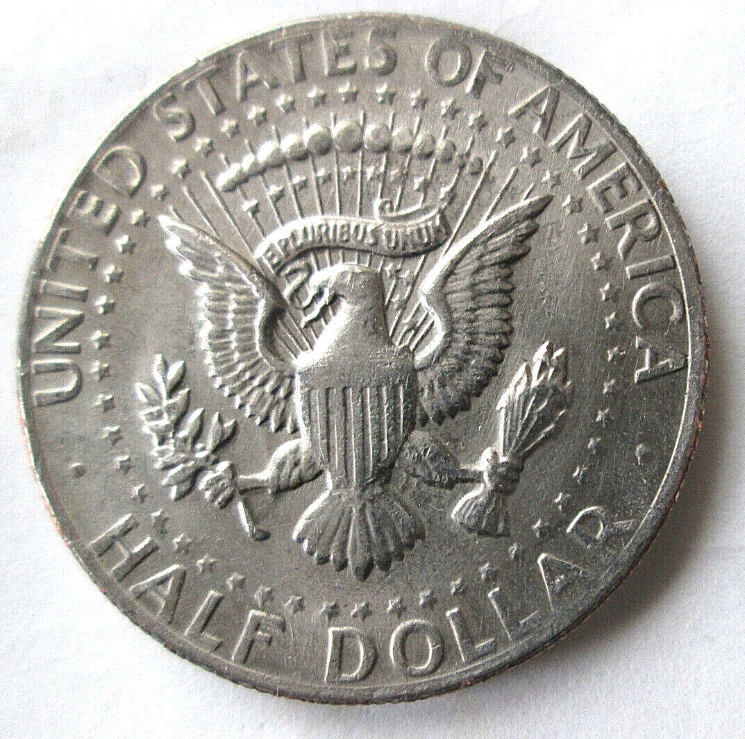 1983-P KENNEDY, "NO FG" ERROR, XF/AU CONDITION, CIRCULATED