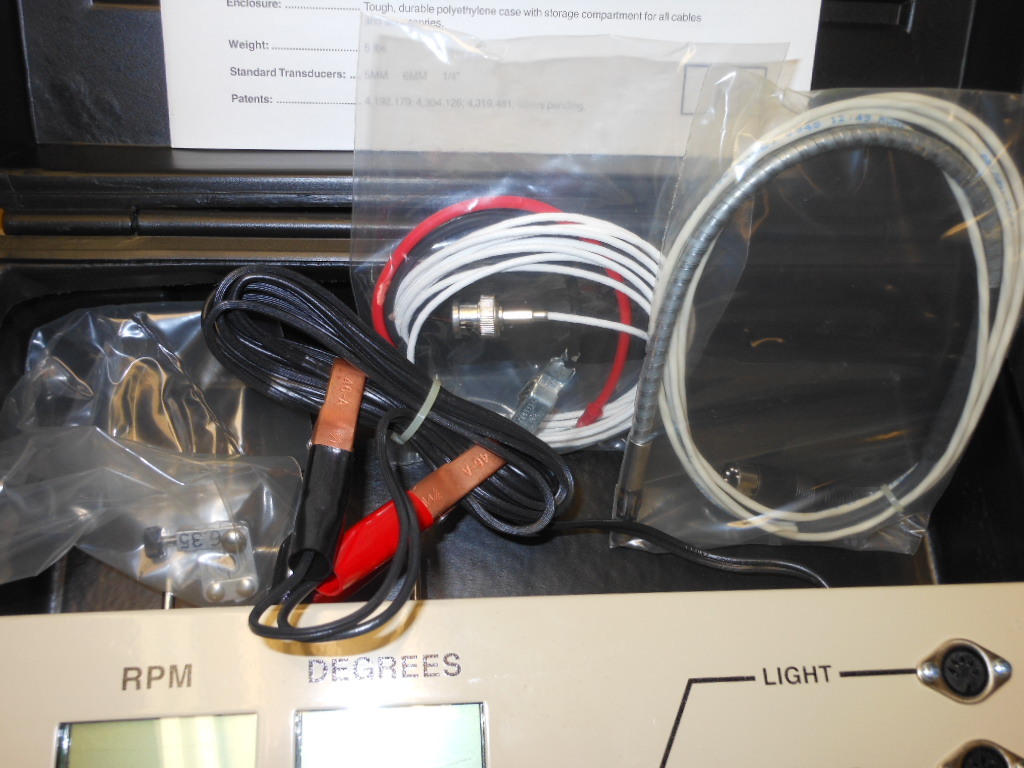 DTI Tech-Time 3300-S Engine Timing Tachometer + Magnetic Probe + 1/4" Transducer