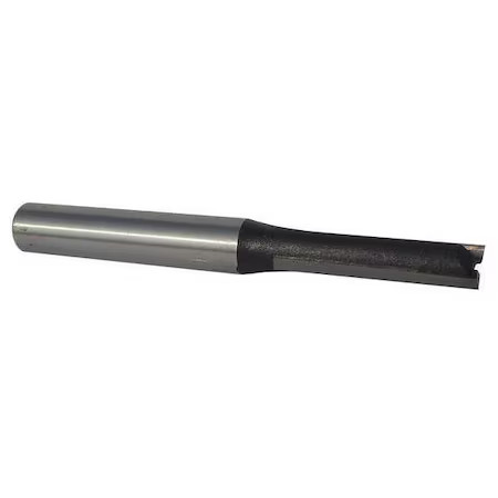Westward 16Y596 Straight Rtr Bit, Carbide Tipped, 3/16 In