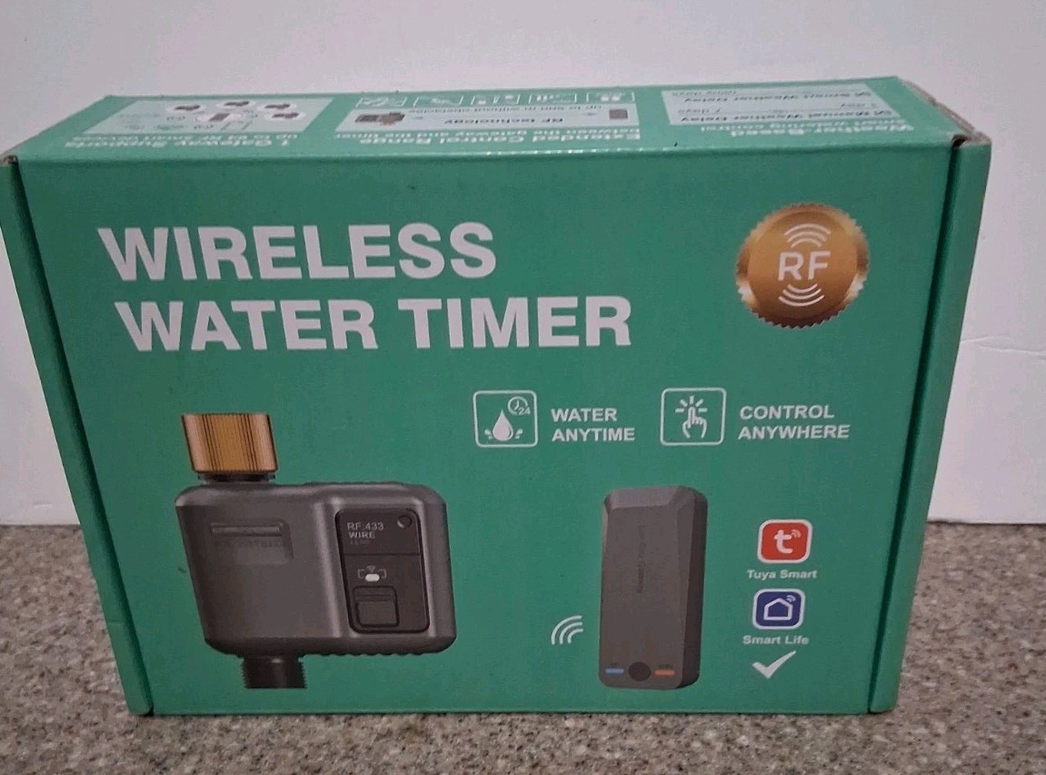 Waterless  Water Timer Bluetooth Timer  One Line.