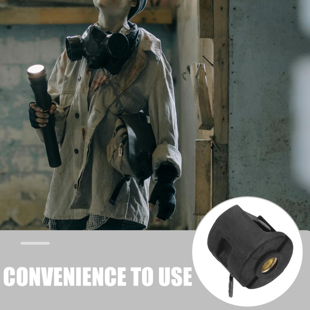 12 Sets Boot Cover for Push Button Switch Flashlight Soft End Cap