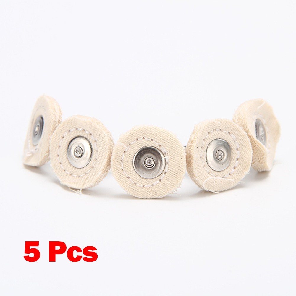 Polishing Wheel Buffing Pad Tool Accessories 25mm 5pcs Buffing