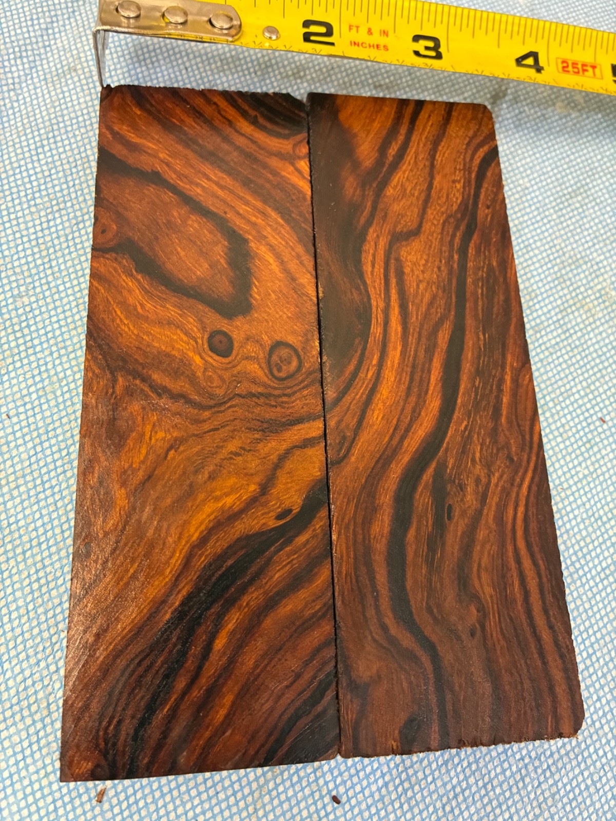 Ironwood Knife Scales Grip Handles Blanks ~ 5.25”x 1.625” x .375" Desert