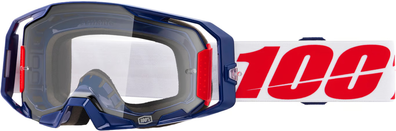 100% Armatic Goggles (2025) OSFM Red 50059-00006 610-5307 5661-2087-00
