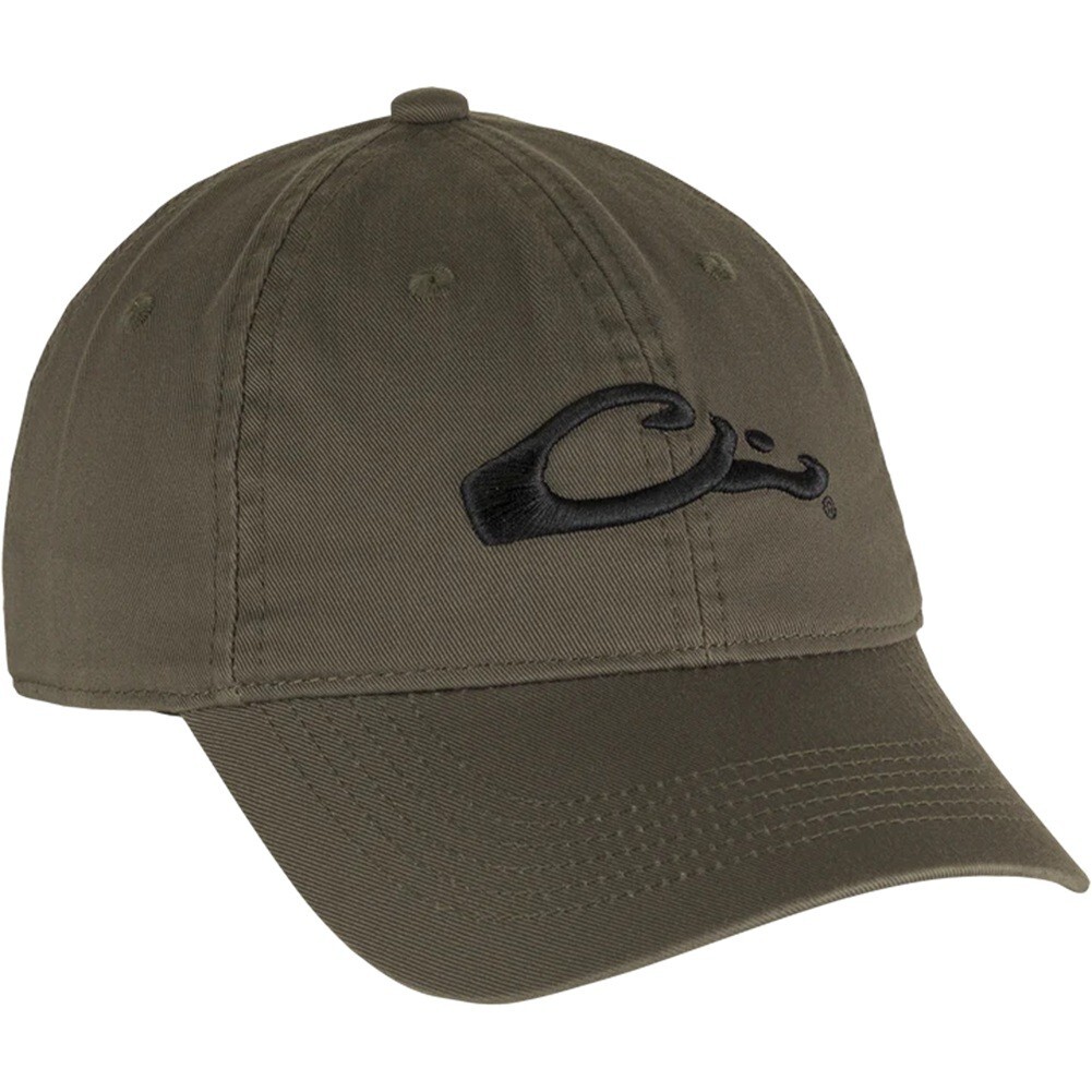 Drake Waterfowl Logo Cotton Twill Cap DH4080