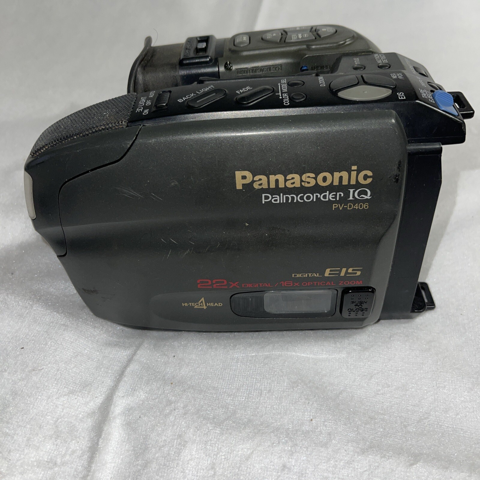PANASONIC PV-D406D Palmcorder VHS VHSC VCR Camcorder ONLY